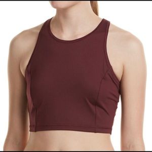 NWT Lucy Let it Be Maroon Bralette Sz Med